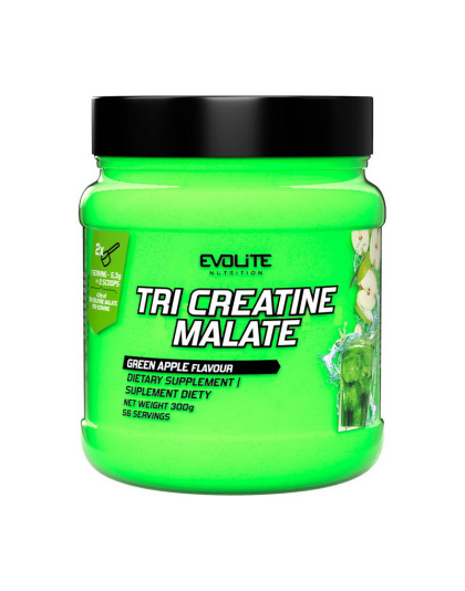 Evolite Nutrition Tri Creatine Malate (300 g, green apple)