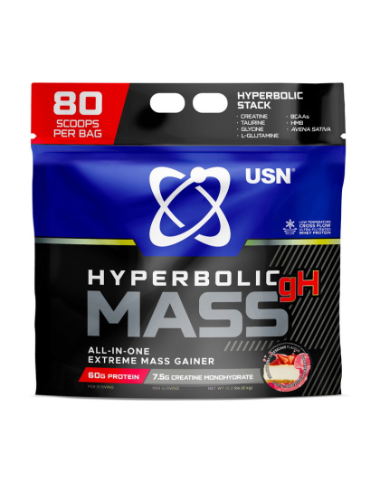 USN Hyperbolic Mass gH (6 kg, strawberry cheesecake)