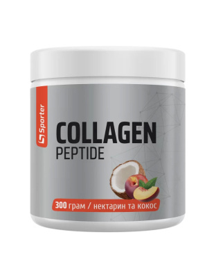 Sporter Collagen Peptide (300 g, нектарин та кокос)