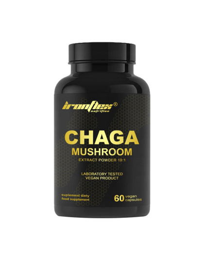 IronFlex Chaga Mushroom (термін до 28.04.2026) (60 veg caps)