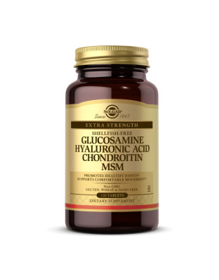 Solgar Glucosamine Hyaluronic Acid Chondroitin MSM (120 tabs)