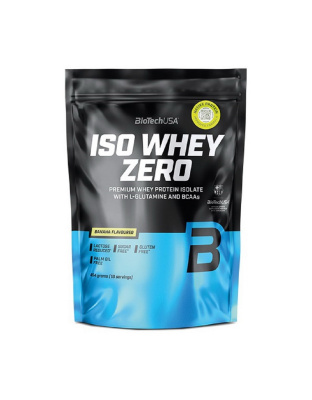 BioTech Iso Whey Zero (затертий термін придатності) (454 g, dark chocolate)