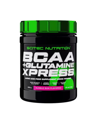 Scitec Nutrition BCAA + Glutamine Xpress (300 g, bubblegum)