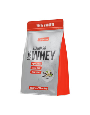 Sporter 100% Whey Standard (900 g, vanilla)