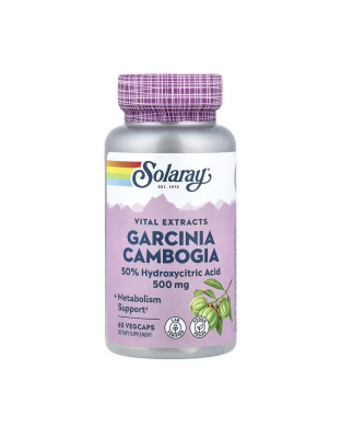 Solaray Garcinia Gambogia 500 mg (60 veg caps)