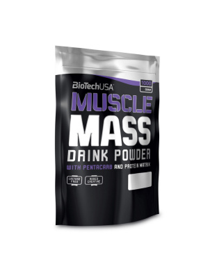 BioTech Muscle Mass (1 kg, strawberry)