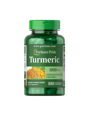 Puritan's Pride Turmeric 800 mg (100 caps)