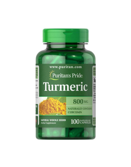 Puritan's Pride Turmeric 800 mg (100 caps)