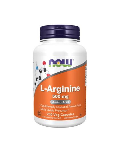 NOW L-Arginine 500 mg (250 caps)