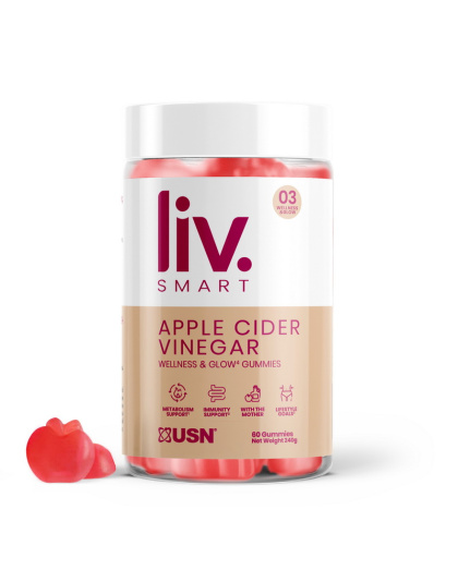 USN Liv.Smart Apple Cider Vinegar Gummies (60 gummies)