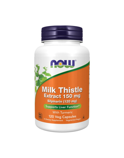 NOW Milk Thistle Extract 150 mg (120 veg caps)