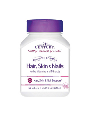 21st Century Hair, Skin & Nails (50 tabs)