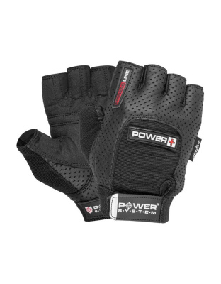 Power System Power Plus Gloves Black 2500BK (L size)