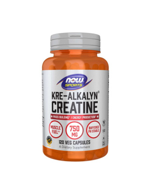 NOW Kre-Alkalyn Creatine (120 caps)