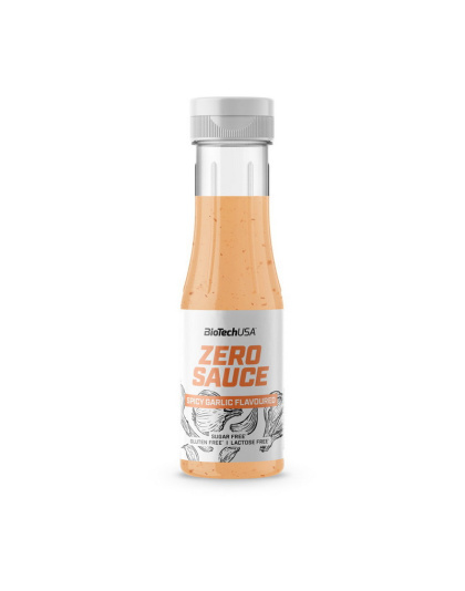 BioTech Zero Sauce (350 ml, spicy garlic)