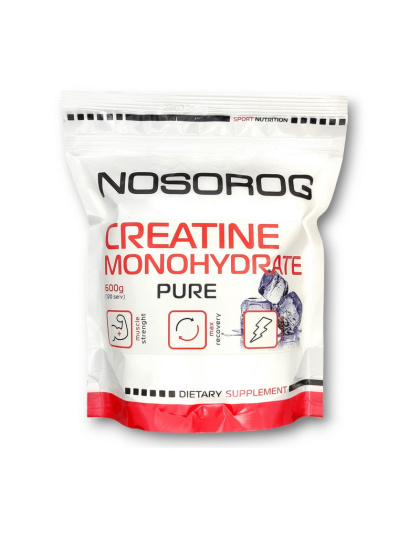 NOSOROG Creatine Monohydrate (600 g, pure)