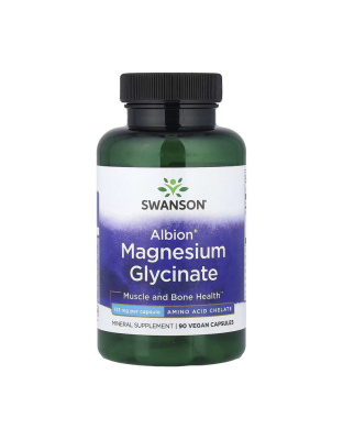 Swanson Magnesium Glycinate 133 mg (90 veg caps)