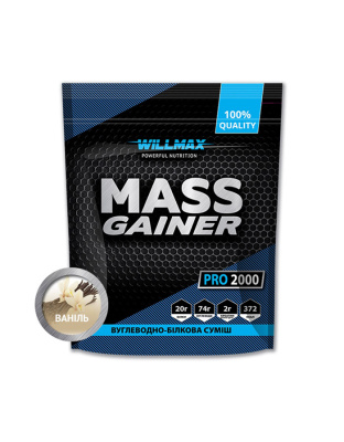 Willmax Mass Gainer (2 kg, полуниця)