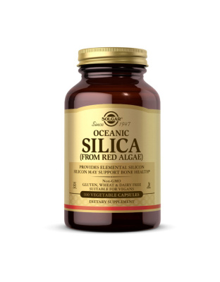 Solgar Oceanic Silica (from red algae) (100 veg caps)