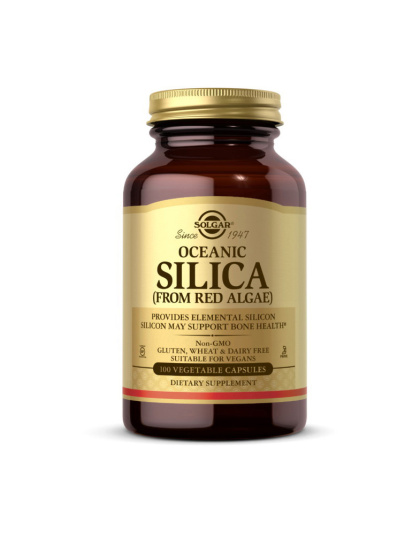 Solgar Oceanic Silica (from red algae) (100 veg caps)
