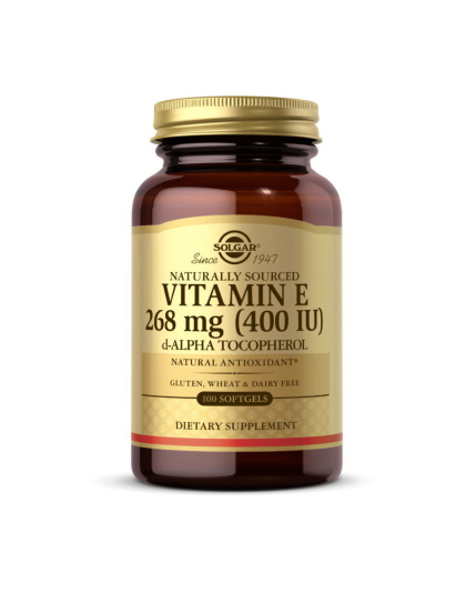 Solgar Vitamin E 268 mg (400 IU) (100 softgels)