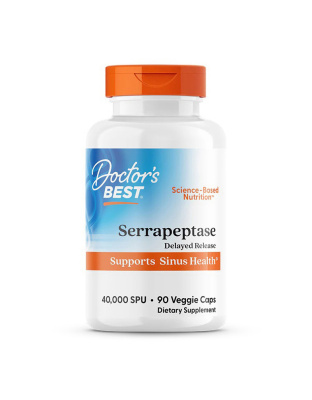 Doctor's BEST Serrapeptase (90 veg caps)