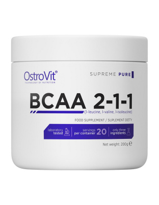 OstroVit BCAA 2-1-1 (200 g, pure)