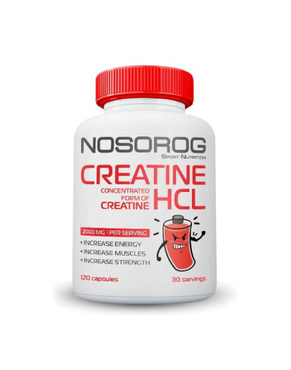 NOSOROG Creatine HCL (120 caps)