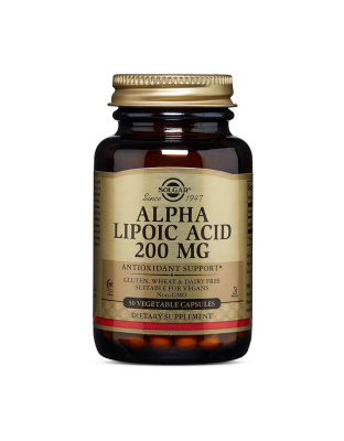 Solgar Alpha Lipoic Acid 200 mg (50 veg caps)