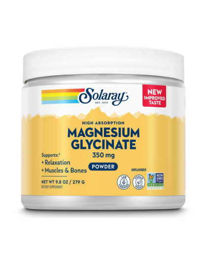 Solaray Magnesium Glycinate 350 mg (279 g)