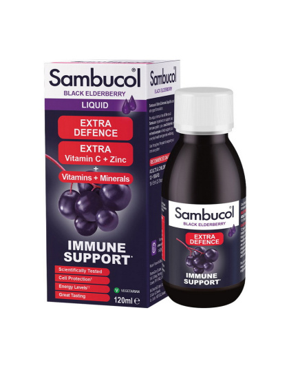 Sambucol Extra Defence Liquid (120 ml)