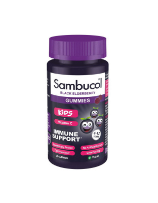 Sambucol Kids Gummies + Vitamin C (30 gummies)