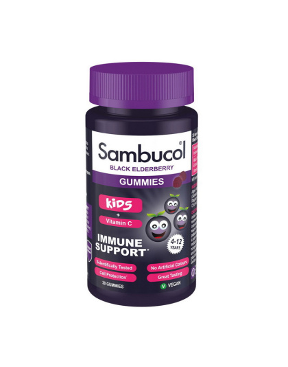 Sambucol Kids Gummies + Vitamin C (30 gummies)