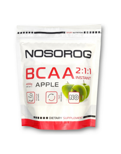 NOSOROG BCAA 2:1:1 Instant (400 g, raspberry)