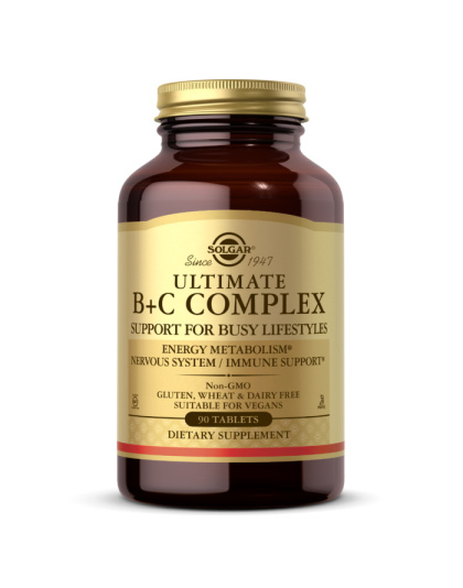 Solgar Ultimate B+C Complex (90 tab)