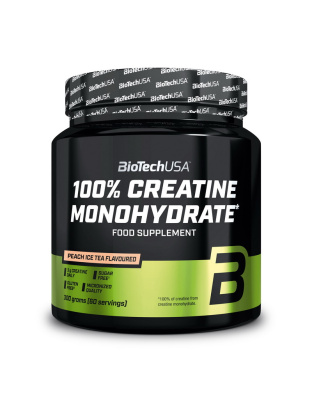 BioTech 100% Creatine Monohydrate (300 g, neon citrus)
