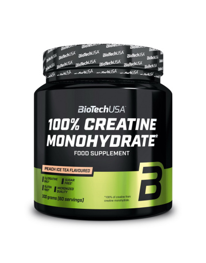 BioTech 100% Creatine Monohydrate (300 g, neon citrus)