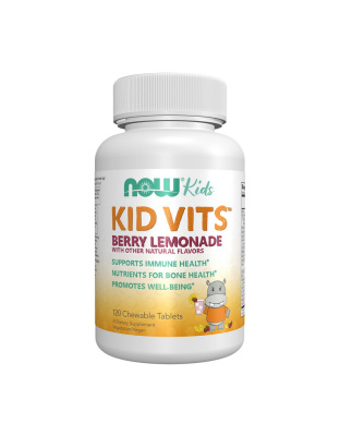 NOW Kid Vits (120 chewables, berry lemonade)