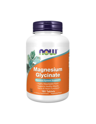 NOW Magnesium Glycinate (180 tabl)