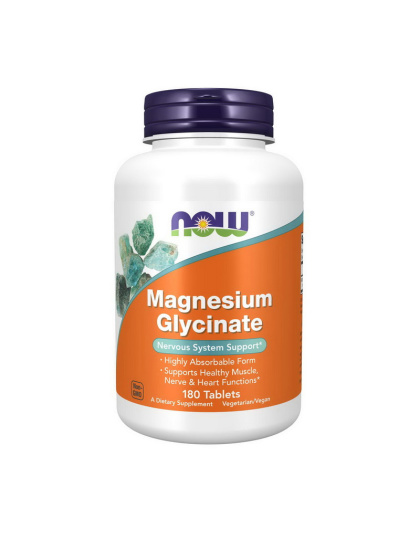 NOW Magnesium Glycinate (180 tabl)