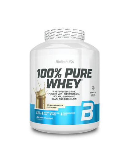 BioTech 100% Pure Whey (2 kg, bourbon vanilla)
