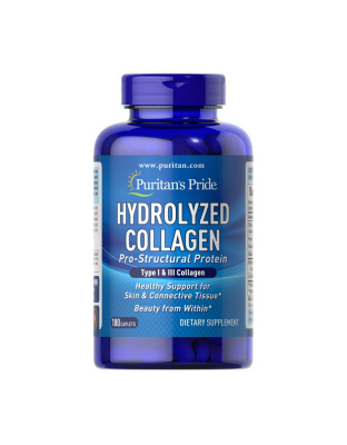 Puritan's Pride Hydrolyzed Collagen 1000 mg (180 caplets)