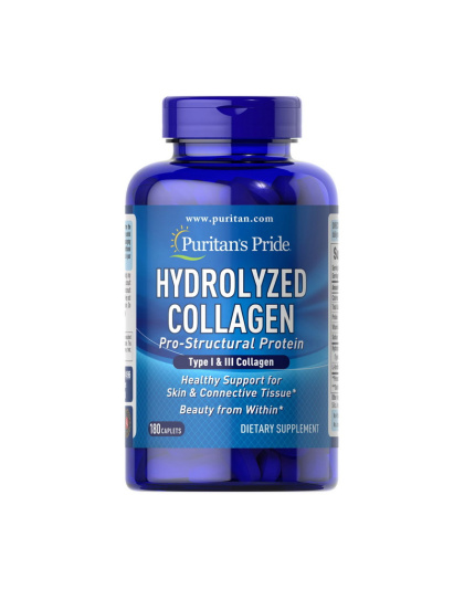 Puritan's Pride Hydrolyzed Collagen 1000 mg (180 caplets)