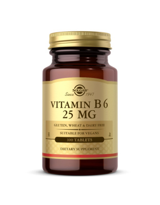 Solgar Vitamin B6 25 mg (100 tabs)