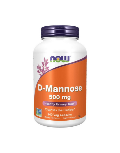 NOW D-Mannose 500 mg (240 veg caps)