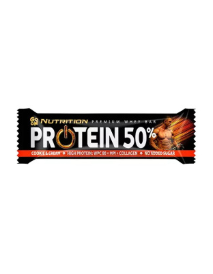 GoOn Nutrition Protein Bar 50% (термін до 21.08.2026) (40 g, cookie & cream)