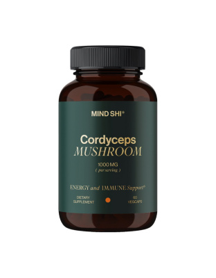 Mind Shi Cordyceps Mushroom 1000 mg (60 veg caps)