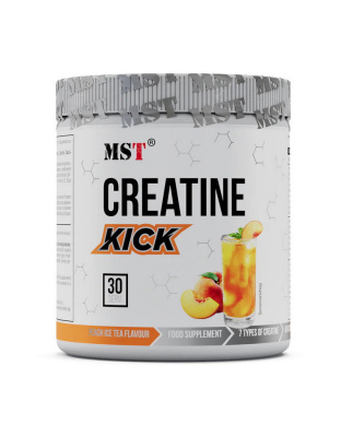 MST Creatine Kick (300 g, peach ice tea)
