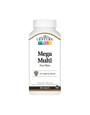 21st Century Mega Multi For Men (90 tab)