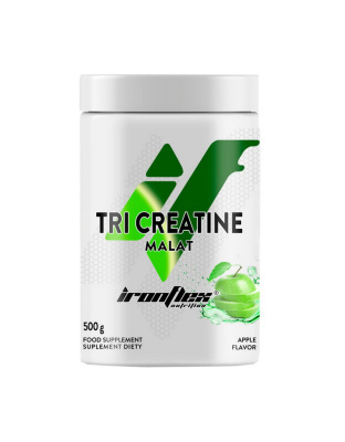IronFlex Tri Creatine Malat (500 g, apple)